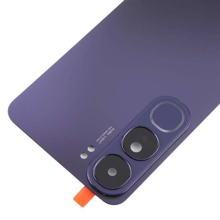 For vivo V40 Lite 5G IDN Version Original Battery Back Cover with Camera Lens Cover(Purple)