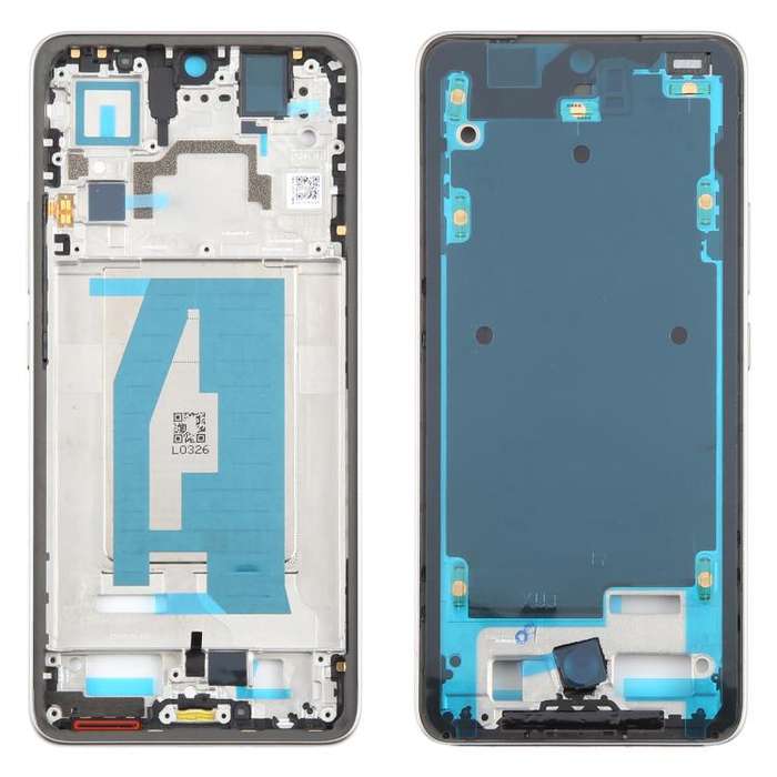 For Xiaomi 14T Original Middle Frame Bezel Plate (Silver)