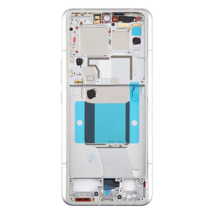 For Xiaomi 14 Ultra Original Middle Frame Bezel Plate (Silver)