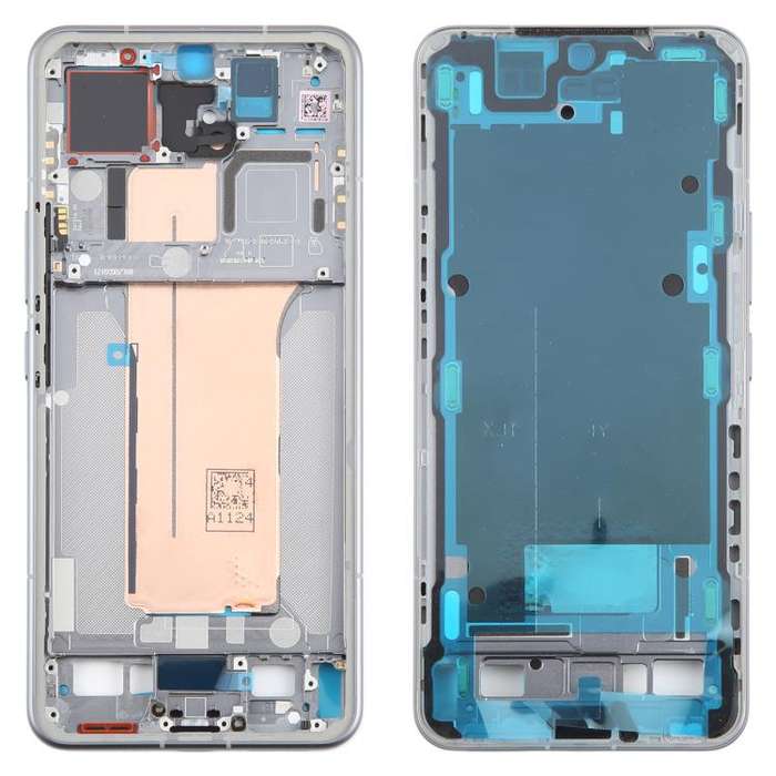 For Xiaomi 15 Pro Original Middle Frame Bezel Plate (Grey)