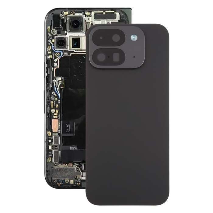 For Google Pixel 9 Pro Fold Original Back Cover with Camera Lens Cover(Black)