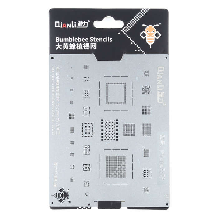 Qianli QS04 Bumblebee Stencils BGA Reballing Planting Tin Plate For iPhone X/8/8 Plus