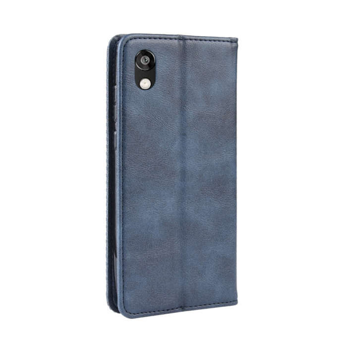 Magnetic Buckle Retro Crazy Horse Texture Horizontal Flip Leather Case for Huawei Honor 8S, with ...