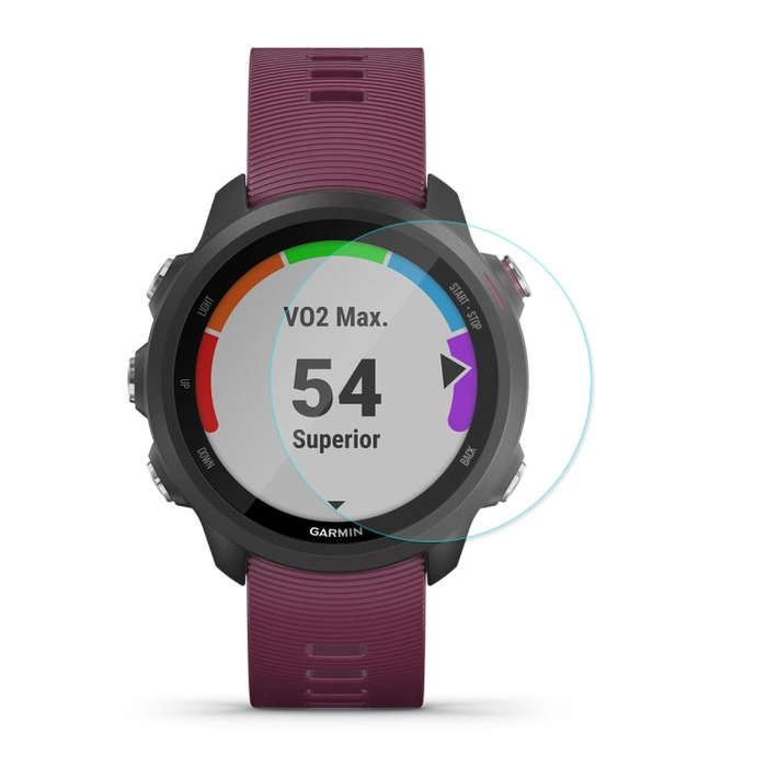ENKAY Hat-Prince 0.2mm 9H 2.15D Curved Edge Tempered Glass Film for Garmin Forerunner 245M