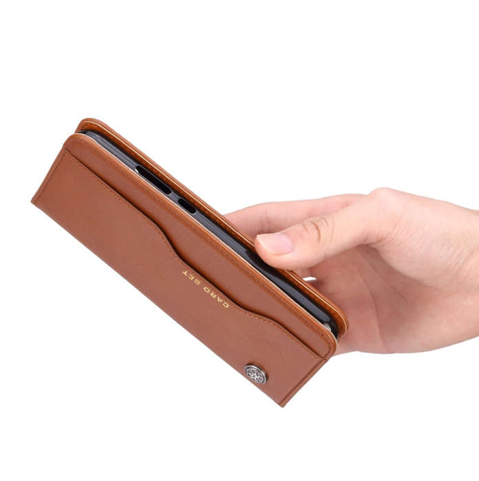 Knead Skin Texture Horizontal Flip Leather Case for Huawei Enjoy 9 Plus / Y9 2019, with Photo Fra...
