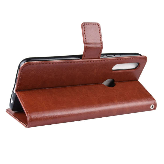 Retro Crazy Horse Texture Horizontal Flip Leather Case for Huawei P Smart Z / Y9 Prime (2019), wi...