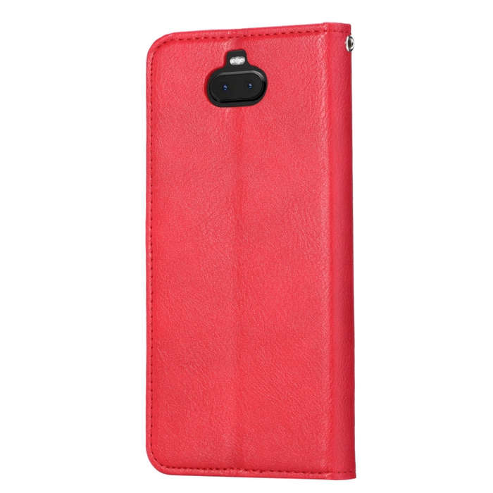 Knead Skin Texture Horizontal Flip Leather Case for Sony Xperia 10, with Photo Frame & Holder & C...