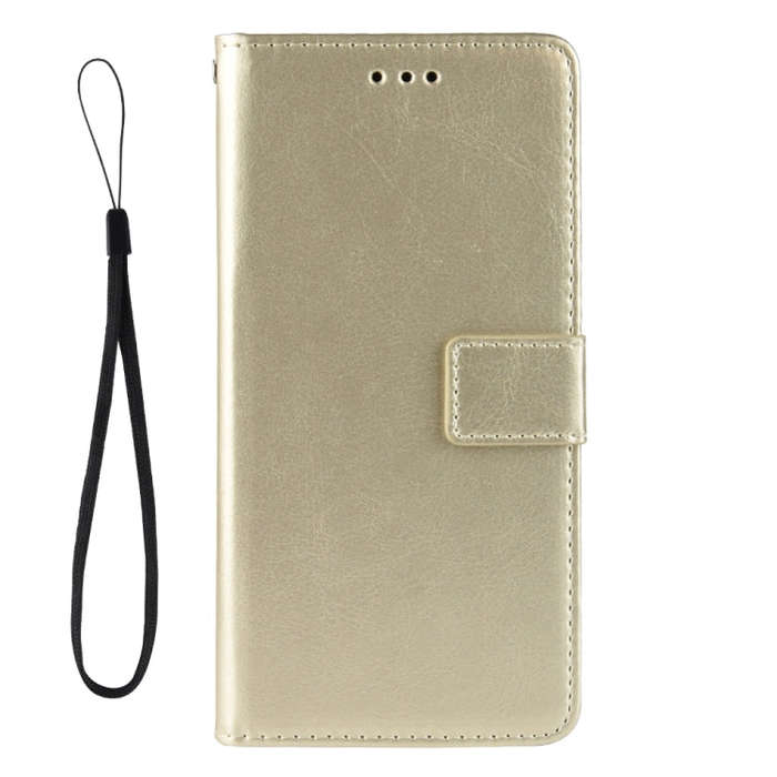 Retro Crazy Horse Texture Horizontal Flip Leather Case for Motorola MOTO One Vision, with Holder ...