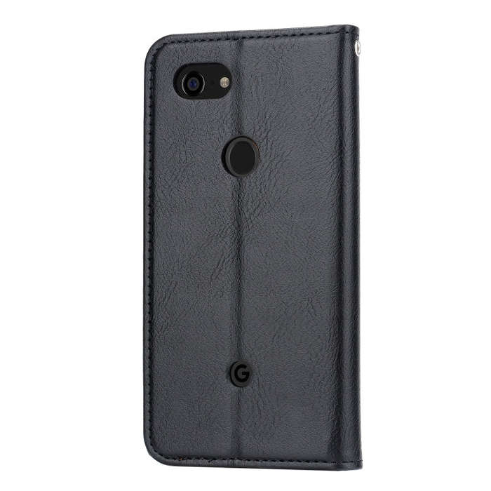 Knead Skin Texture Horizontal Flip Leather Case for Google Pixel 3a, with Photo Frame & Holder & ...