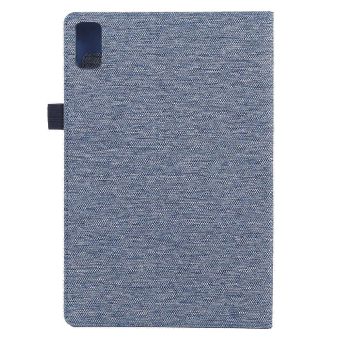 For Huawei Matepad 10.4 Horizontal Flip TPU + Fabric PU Leather Protective Case with Name Card Cl...