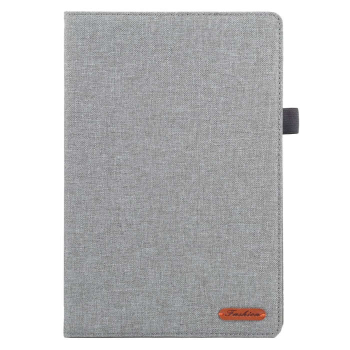 For Huawei Matepad 10.4 Horizontal Flip TPU + Fabric PU Leather Protective Case with Name Card Cl...
