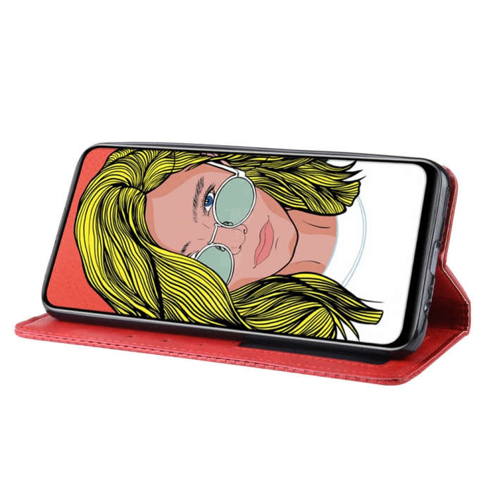 Magnetic Buckle Retro Crazy Horse Texture Horizontal Flip Leather Case for Huawei P Smart Z , wit...