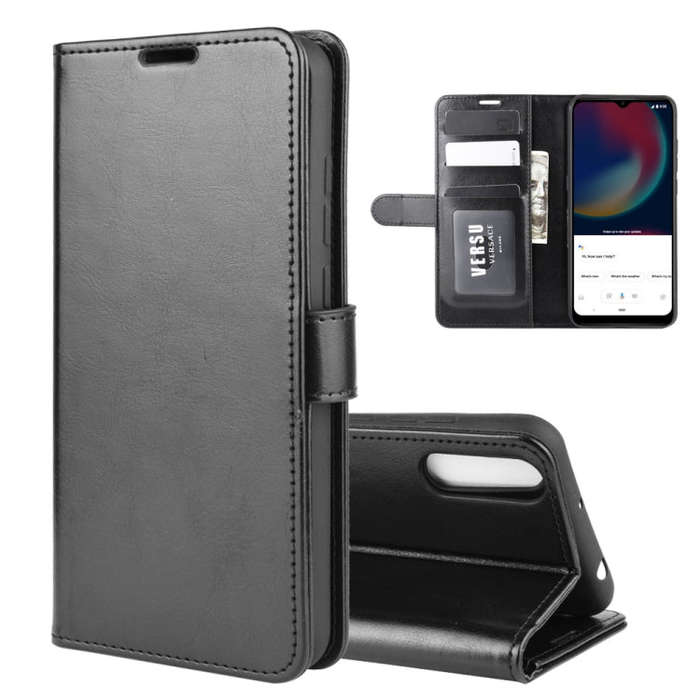 For Wiko view 4/ 4 lite R64 Texture Single Horizontal Flip Protective Case with Holder & Card Slo...