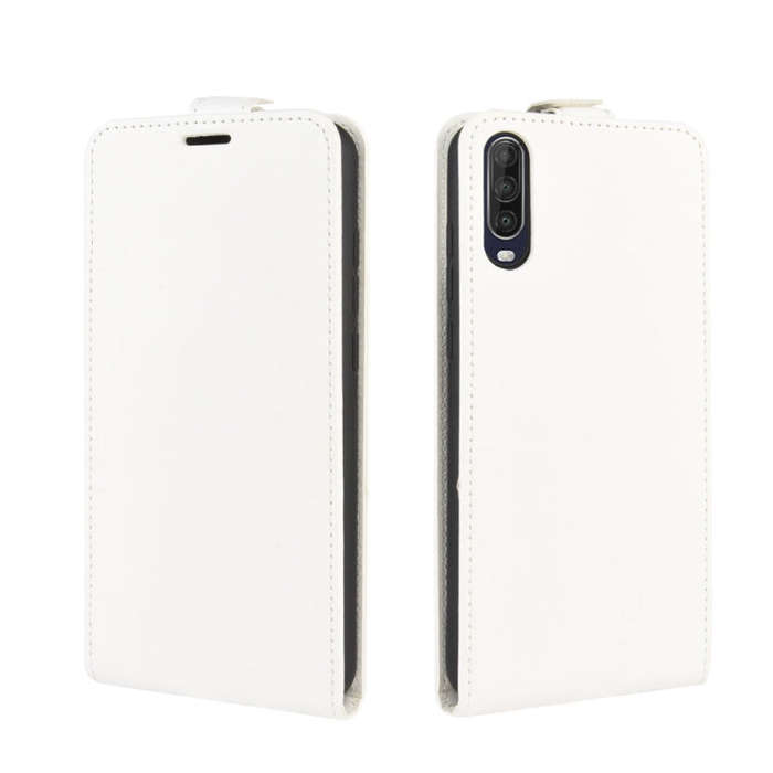 For Wiko view 4/ 4 lite R64 Texture Single Vertical Flip Leather Protective Case with Card Slots ...