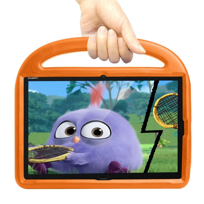 For Huawei MediaPad M5/M6 10.8 Sparrow Pattern EVA Children Shockproof Protection Case with Folda...