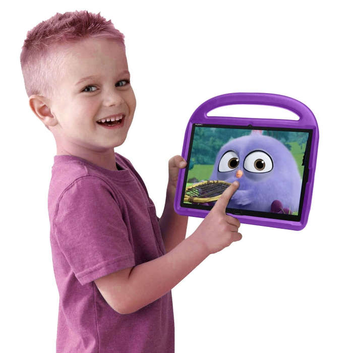 For Huawei MediaPad M5/M6 10.8 Sparrow Pattern EVA Children Shockproof Protection Case with Folda...