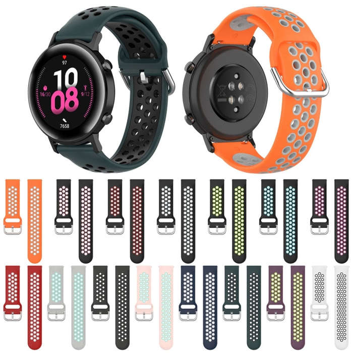 20mm For Huami Amazfit GTS / Samsung Galaxy Watch Active 2 / Huawei Watch GT2 42MM Inner Buckle S...
