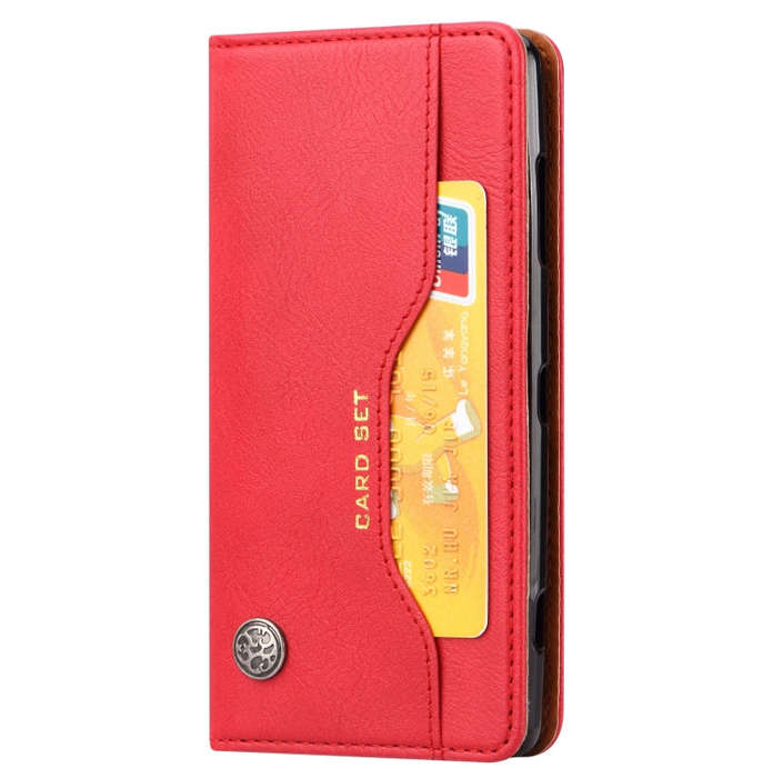 Knead Skin Texture Horizontal Flip Leather Case for Sony Xperia XZ2 Compact, with Photo Frame & H...