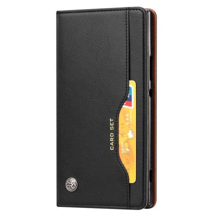Knead Skin Texture Horizontal Flip Leather Case for Sony Xperia XA2, with Photo Frame & Holder & ...