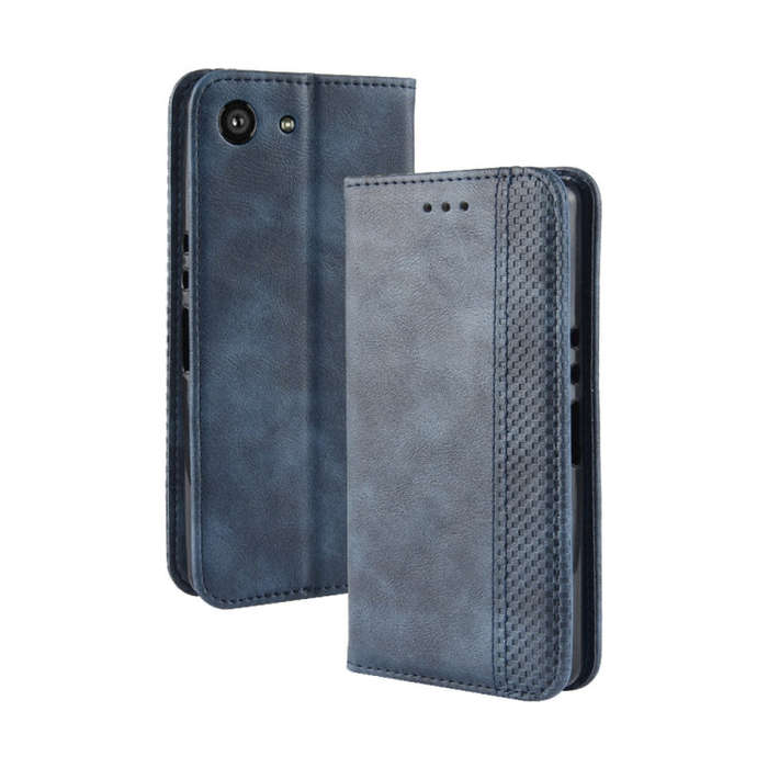 Magnetic Buckle Retro Crazy Horse Texture Horizontal Flip Leather Case for Sony Xperia ACE SO-02L...