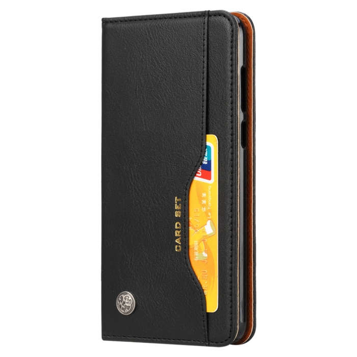Knead Skin Texture Horizontal Flip Leather Case for Huawei Y9(2018) / Enjoy 8 Plus, with Photo Fr...