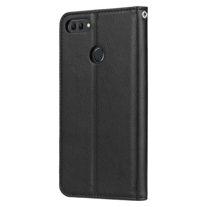 Knead Skin Texture Horizontal Flip Leather Case for Huawei Y9(2018) / Enjoy 8 Plus, with Photo Fr...