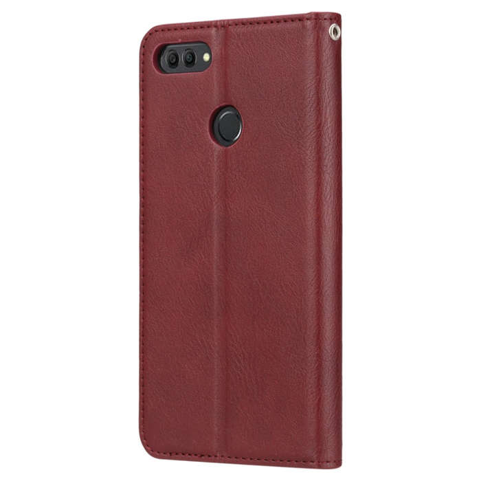 Knead Skin Texture Horizontal Flip Leather Case for Huawei Y9(2018) / Enjoy 8 Plus, with Photo Fr...