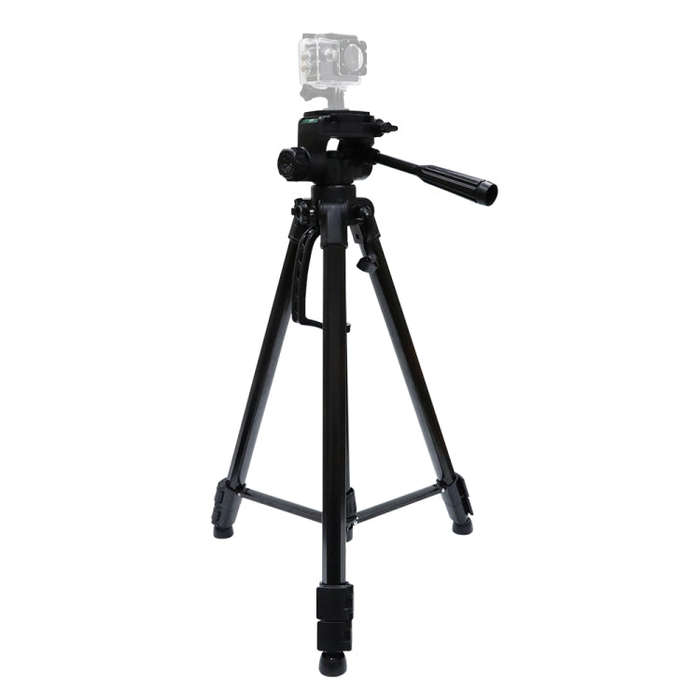 L-3600 Live Tripod with Three-Dimensional Damping Gimbal  Detachable Quick Release Plate  Height ...