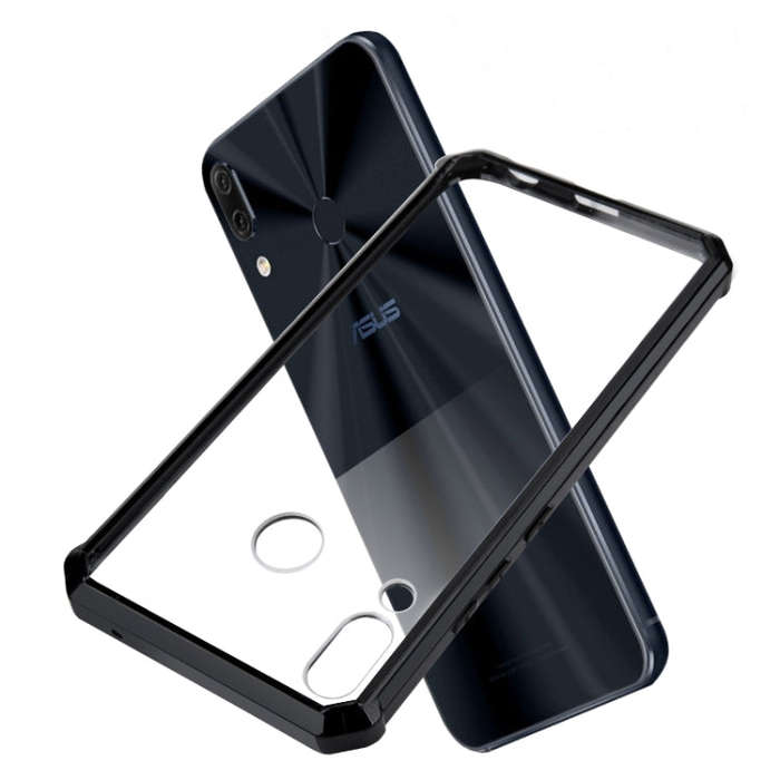 Scratchproof TPU + Acrylic Protective Case for Asus Zenfone5 ZE620KL / Zenfone5Z ZS620KL(Transpar...