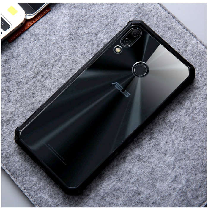 Scratchproof TPU + Acrylic Protective Case for Asus Zenfone5 ZE620KL / Zenfone5Z ZS620KL(Transpar...