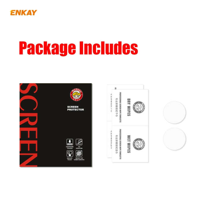 For Samsung Galaxy Watch3 41mm 2 PCS ENKAY Hat-Prince Clear HD PET Screen Protector Film