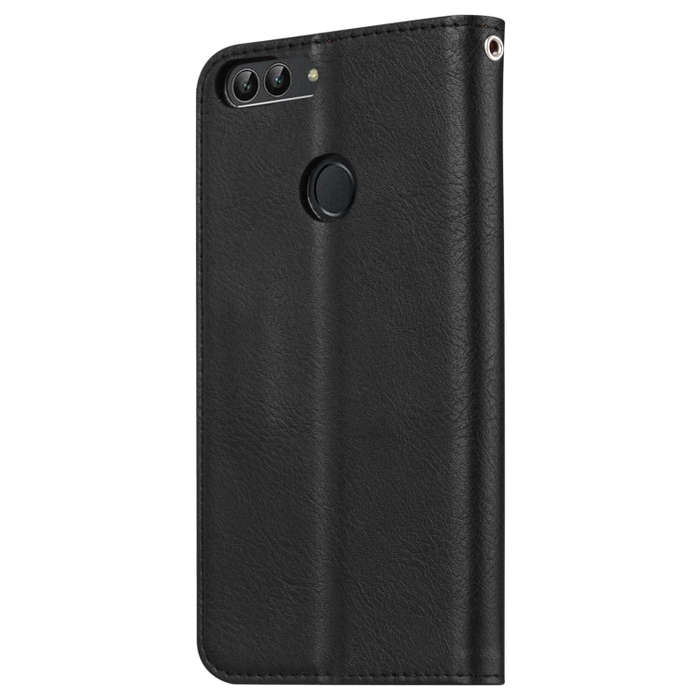 Knead Skin Texture Horizontal Flip Leather Case for Huawei P smart / Enjoy 7S, with Photo Frame &...