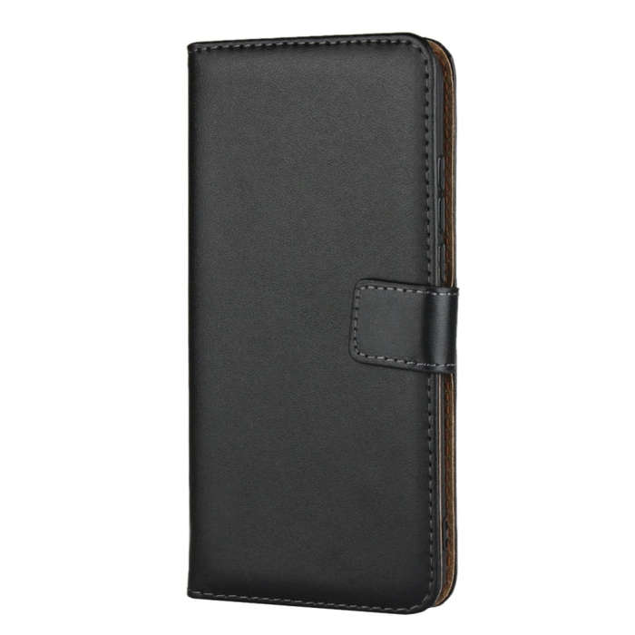 Horizontal Flip Leather Case for Huawei Honor V20, with Magnetic Buckle & Holder & Card Slots & W...