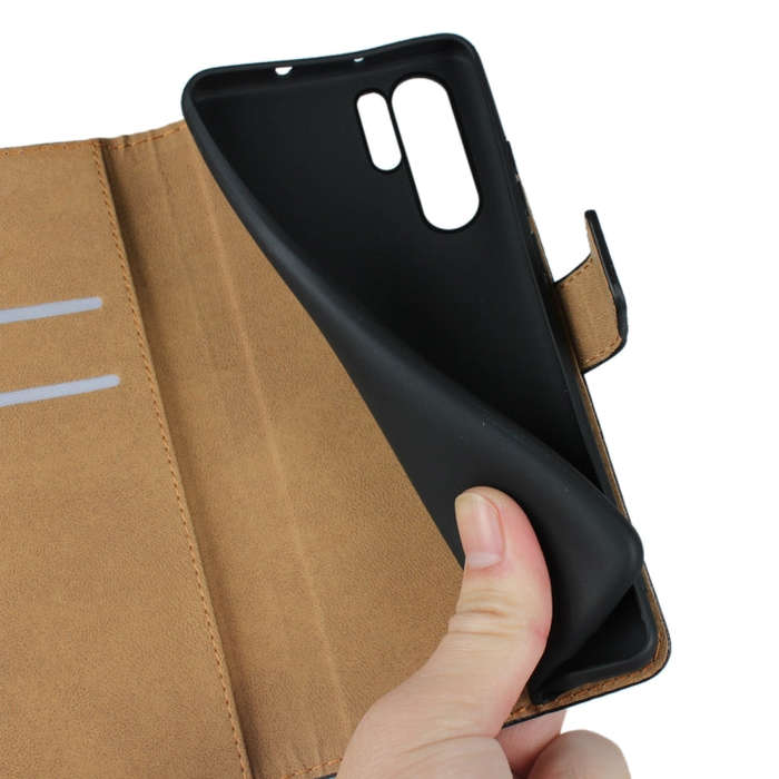 Horizontal Flip Leather Case for Huawei P30 Pro, with Magnetic Buckle & Holder & Card Slots & Wal...