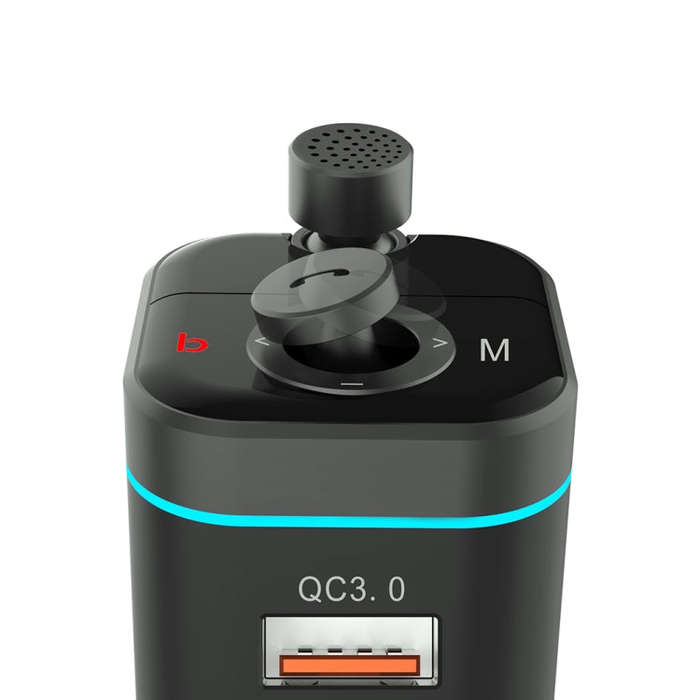 C72 Car MP3 Player Receiver FM Transmitter PD18W USB-C Car Charger Phone Music Player