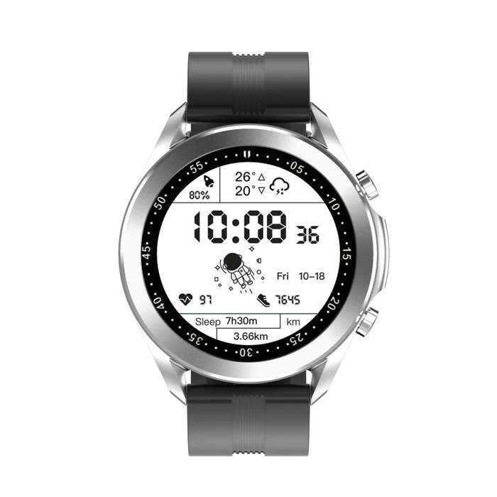 DW95 1.28 inch Color Screen Smart Watch, IP67 Waterproof,Silicone Watchband,Support Bluetooth Cal...