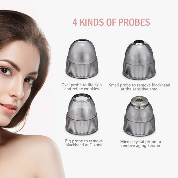 K-SKIN KD803A 3 Level Intensity Blackhead Removal Pore Cleaner Suction Rechargeable Black Spot Cl...
