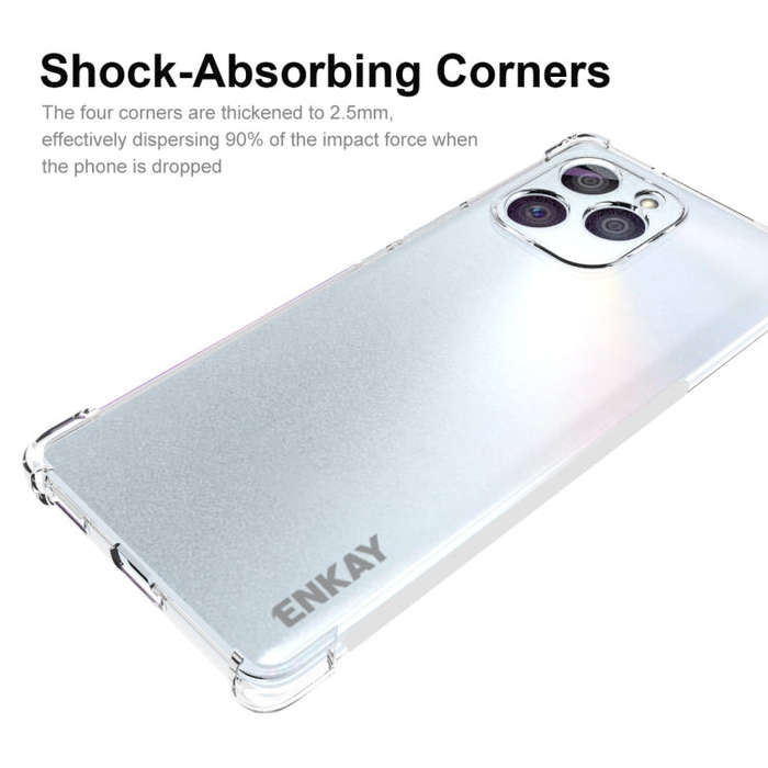 For Honor 60 SE ENKAY Transparent TPU Shockproof Case