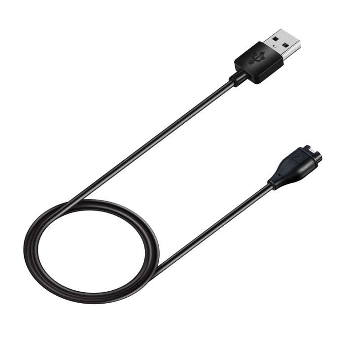 For Garmin Fenix 7S 1m Smart Watch Charging Cable(Black)