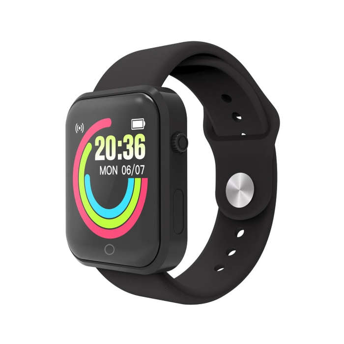 D20L 1.3 inch IP67 Waterproof Color Screen Smart Watch(Black)