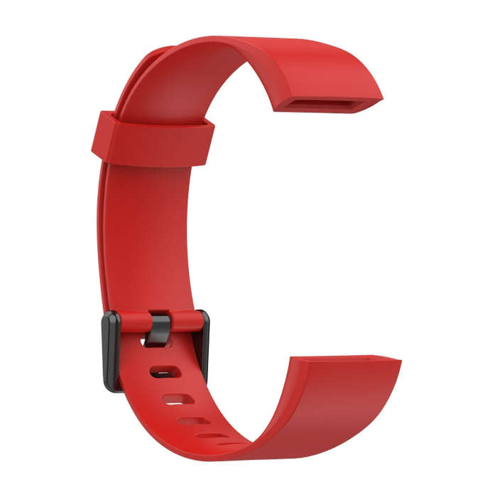 8-shape Silicone Watch Band for Realme Band RMA199(Red)