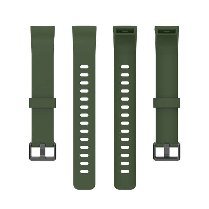 8-shape Silicone Watch Band for Realme Band RMA199(Green)