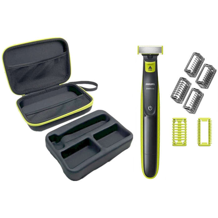 Electric Shaver Organizer Box Case For Philips Norelco OneBlade QP2520, QP2530, QP2620, QP2630, Q...