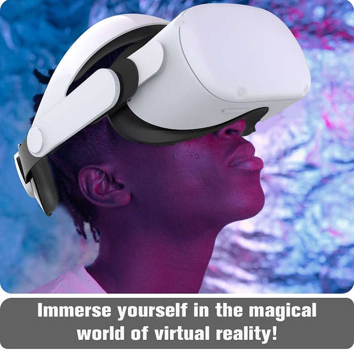 For Quest2 VR Glasses Decompression Comfort Adjustable Replacement Headset