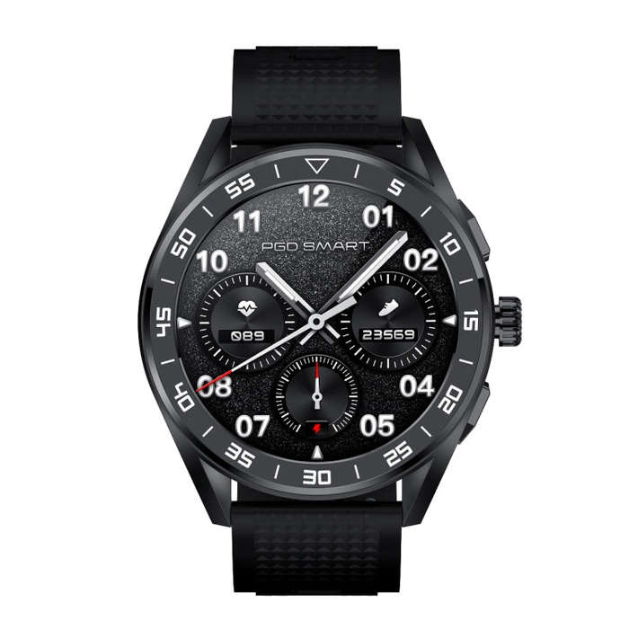 PG339 1.39 inch Color Screen Smart Watch, Support Heart Rate / Blood Pressure Monitoring(Black)