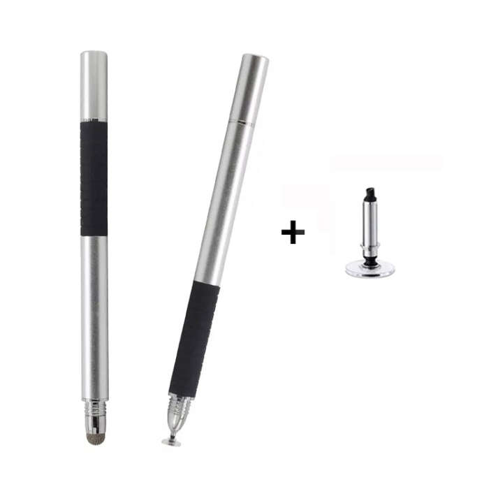 AT-31 Conductive Cloth Head + Precision Sucker Capacitive Pen Head 2-in-1 Handwriting Stylus with...