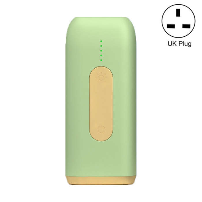 A18 Household Portable Electric Handheld Laser Hair Removal Instrument, Specification:UK Plug(Lig...