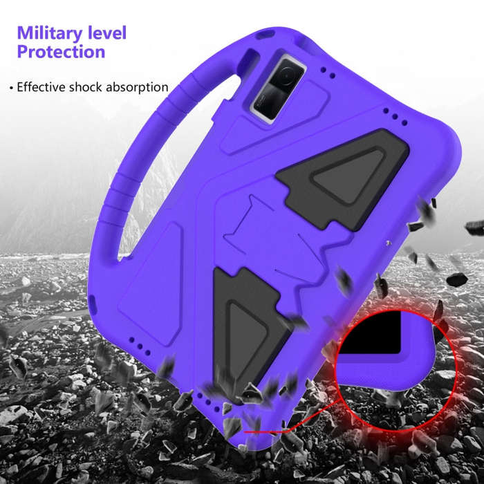 For Huawei Matepad 10.4 2022 EVA Shockproof Tablet Case with Holder(Purple)