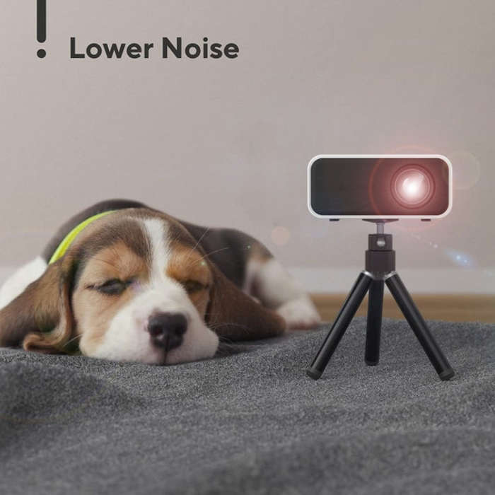 YT300 Home Multimedia Mini Remote Projector Support Mobile Phone(US Plug Black)