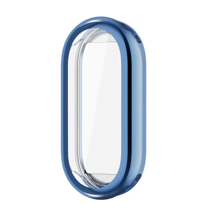 For Xiaomi Mi Band 8 ENKAY Hat-Prince Full Coverage Electroplated Soft TPU Case with Screen Prote...